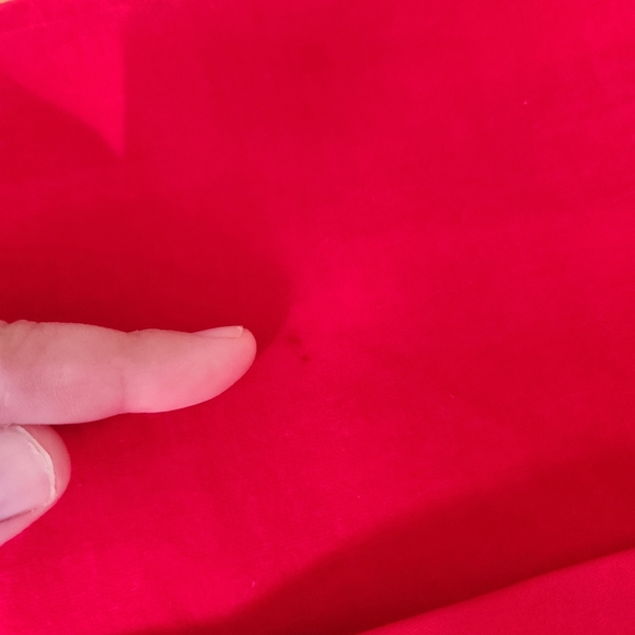 Vintage, 1960s Emma Domb Floor Length Sheath Formal Dress in Red with Ri… - Picture 7 of 12